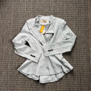 Hybrid & Company Light Gray Blazer